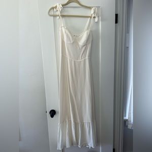 Reformation - Nikita Dress - Color: Ivory - Size 8